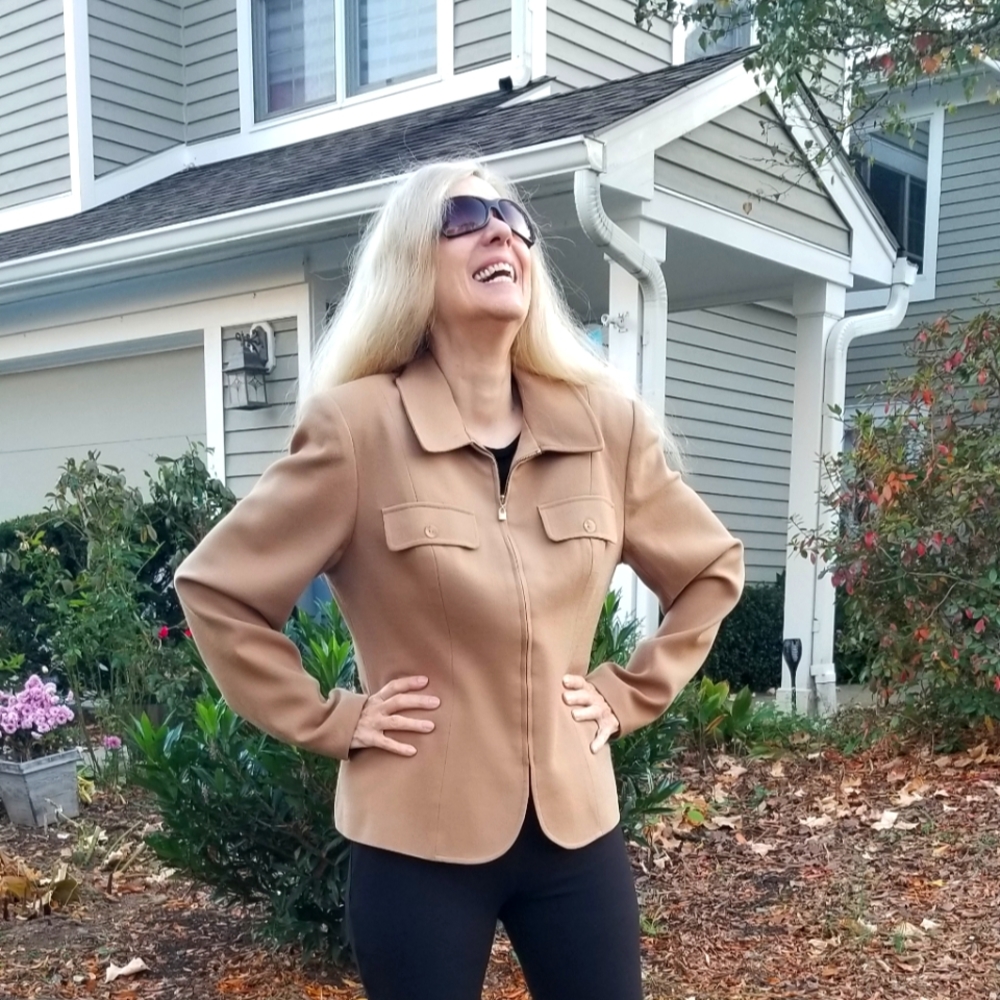 Howard Wolf Luxury Vintage Pro Clean 1940's Vibe Wool Tan Blazer, 10, $35